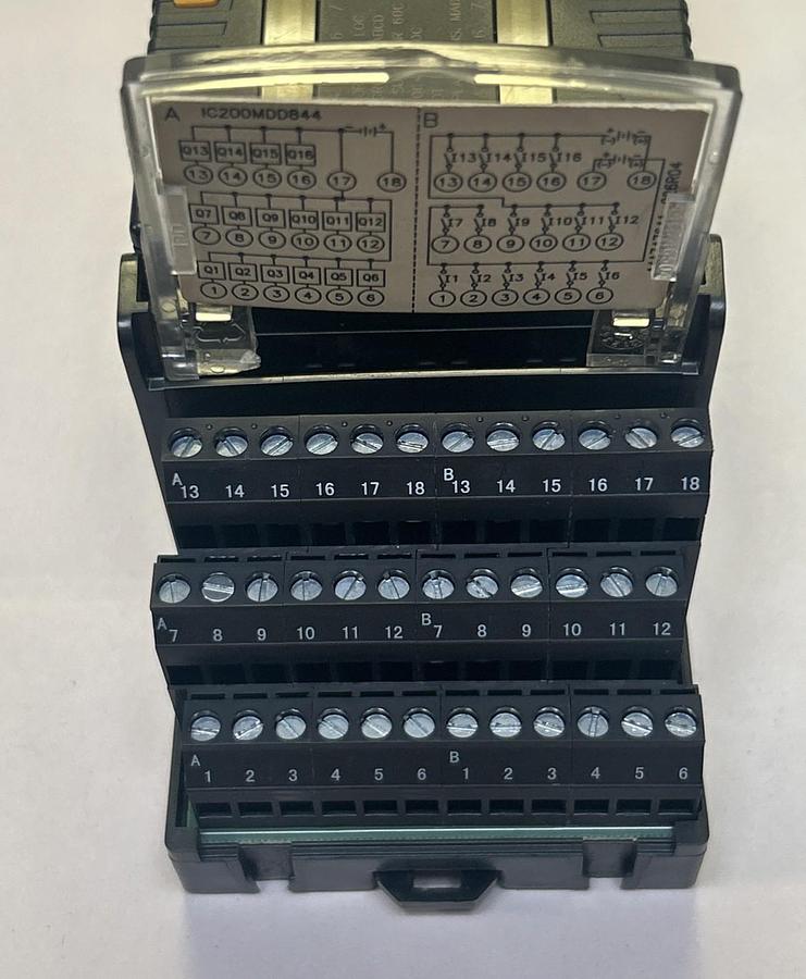 Used GE FANUC,IC200MDD844J,MIXED LOGIC INPUT MODULE