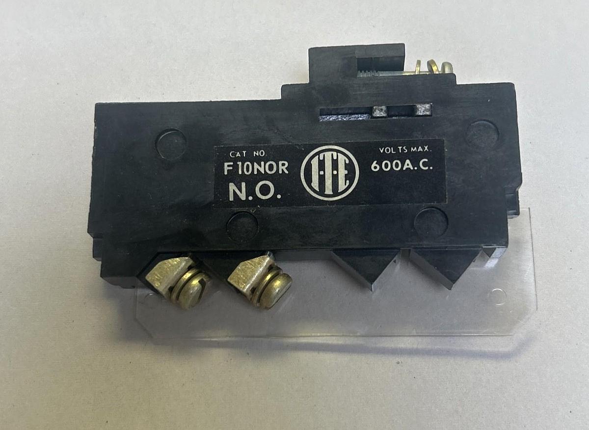 ITE,F10N0R,AUXILIARY INTERLOCK CONTACT NOS