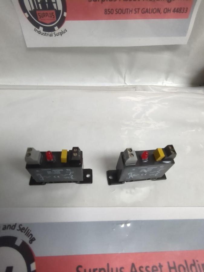 Used GORDOS,DR-0AC,SOLID STATE RELAY LOT OF 2 PRE-OWNED