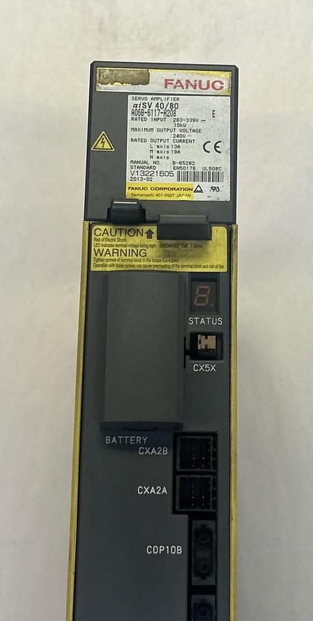 Used FANUC,A06B-6117-H208,SERVO AMPLIFIER