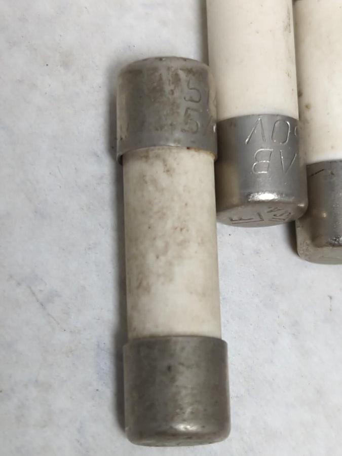 LITTELFUSE,514 5AB,CERAMIC FUSE 5 AMP 250V LOT OF 6 NOS