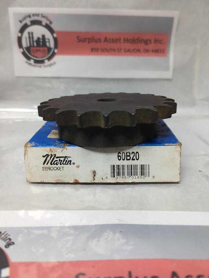 MARTIN,60B20,SPROCKET 20 TEETH NOS