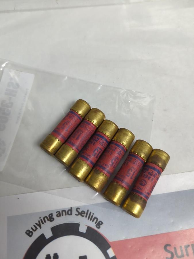 Used EAGLE,655,15 AMP FUSE LOT OF 5 PRE-OWNED