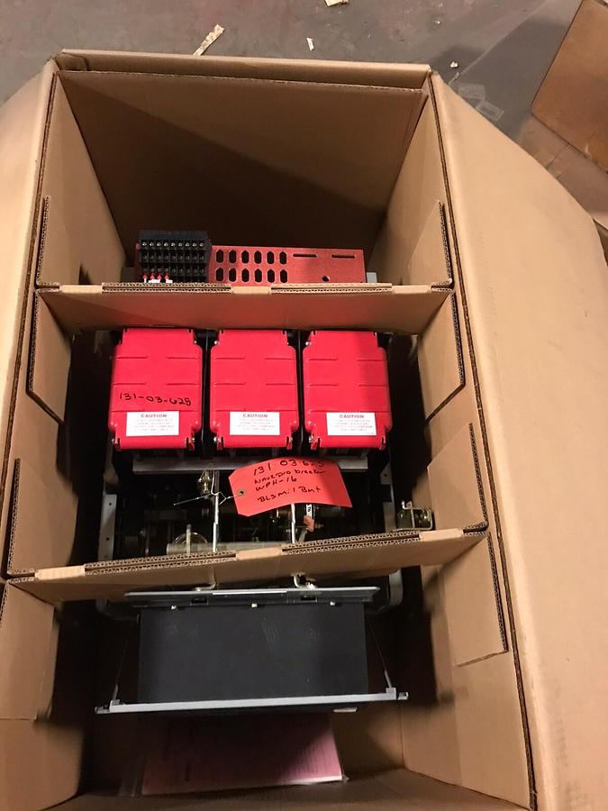Used GE,WE2GAQHxxxxxxH,WPH-16 Wave Pro Breaker 1600AMP 600V 1000A Trip Unit