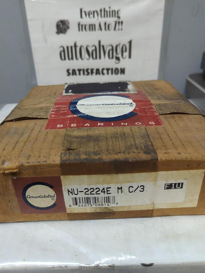 CONSOLIDATED,NU-2224E MC/3,CYLINDRICAL ROLLER BEARING 120MM BORE NOS