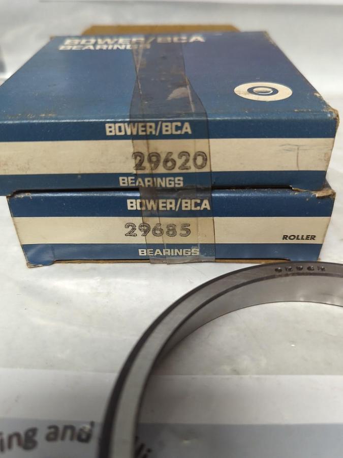 BOWER,29620-29685,ROLLER BEARING CUP & CONE SET 2-3/4 INCH BORE NOS