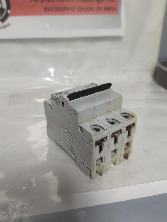 Used KLOCKNER MOELLER,FAZN B20,CIRCUIT BREAKER 3-POLE 5KA-277/480VAC PRE-OWNED