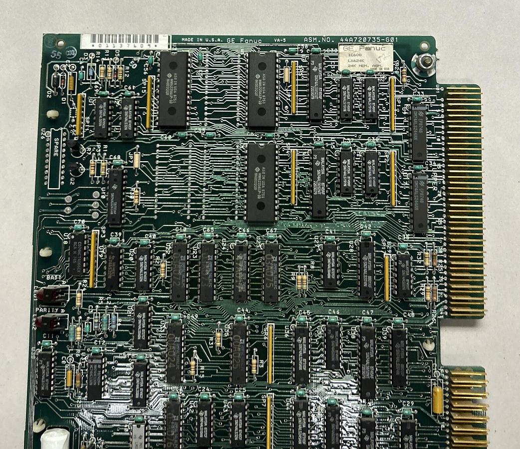 Used GE FANUC,IC600LX624K,16K LOGIC MEMORY MODULE