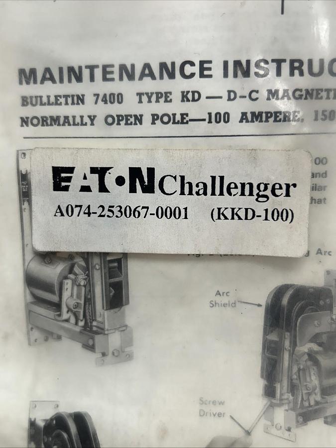EATON CUTLER-HAMMER,A074-253067-0001,CONTACT KIT NOS