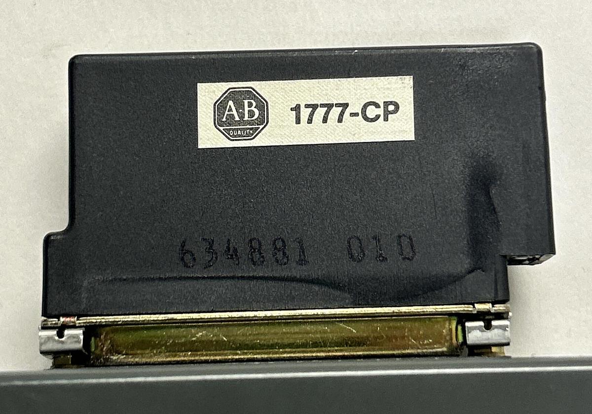 Used ALLEN BRADLEY,1771-AL,I/O ADAPTER MODULE W/ 1777-CP PLUG