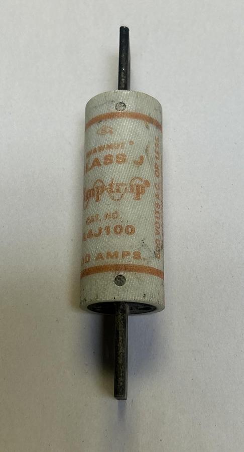 Used GOULD SHAWMUT,A4J100,FUSE 100A 600V