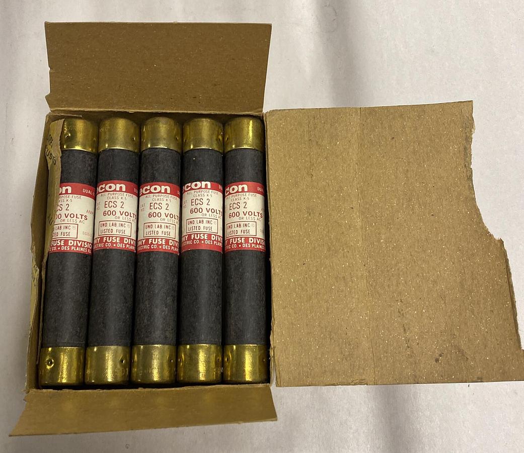 Econ,ECS2,Fuse Lot Of 10 NOS