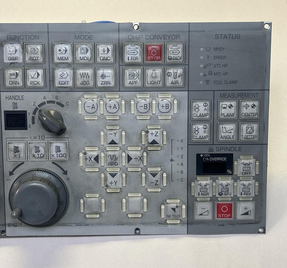 Used IDEC,ZY1E-SS5256-1E,OPERATION CONTROL PANEL