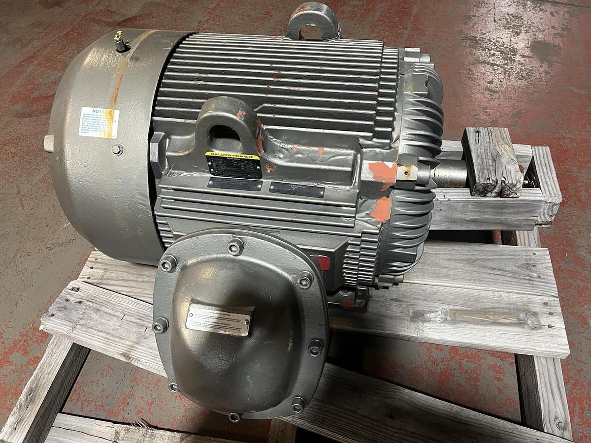 Used BALDOR,A40-0003-3693,MOTOR 75HP 405T 3PH 1185RPM