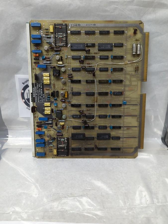 Used BENDIX,3733282F,S5 SERVO CONTROL 3 CIRCUIT BOARD PRE-OWNED