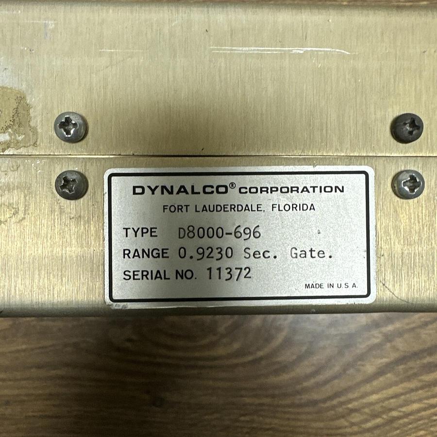 Used Dynalco,D8000-696, Tachometer