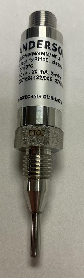ANDERSON-NEGELE,TFP-162/020/4MM/4MM/MPU,TEMPERATURE SENSOR LOT OF 3 NEW NO BOX