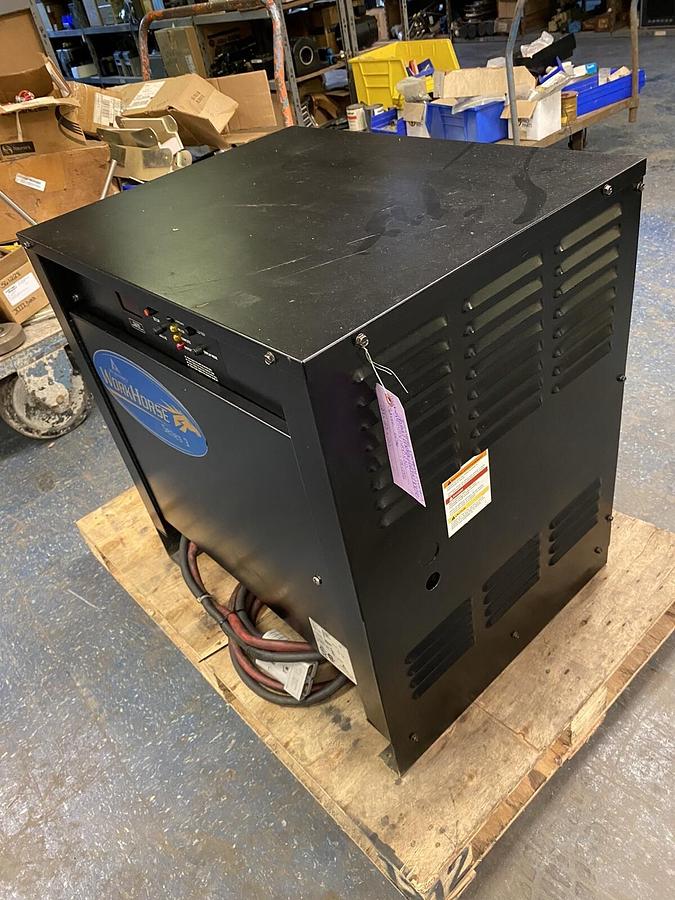Used APPLIED WORK HORSE,18Y1450X3D, 36VDC BATTERY CHARGER 18 CELL 8HR