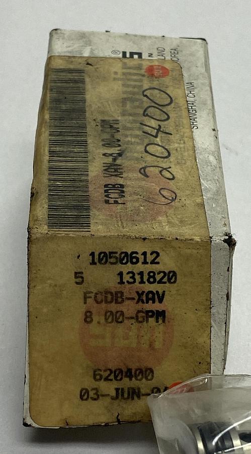 SUN HYDRAULICS,FCDBXAV 8.00-GPM,Flow Control Claridge NOS