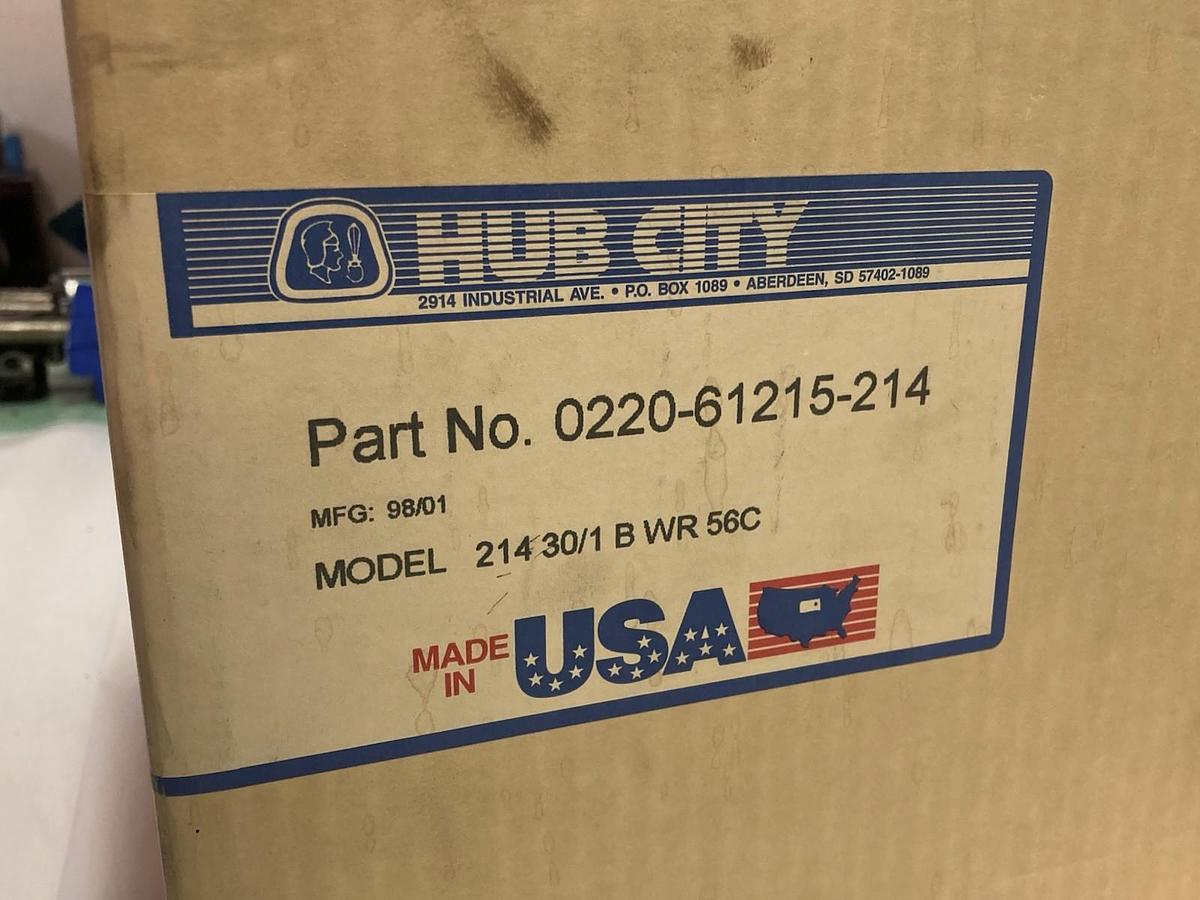 Hub City,0220-61215-214,Gear Reducer Model 214 30/1 B WR 56C
