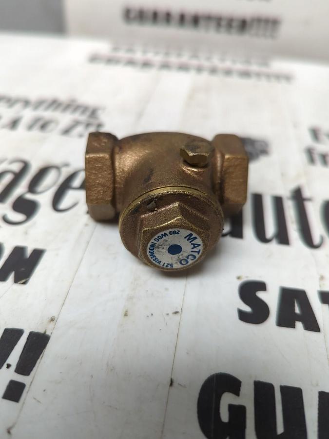 MATCO,521,200WOG 1/2 INCH SWING CHECK VALVE NOS