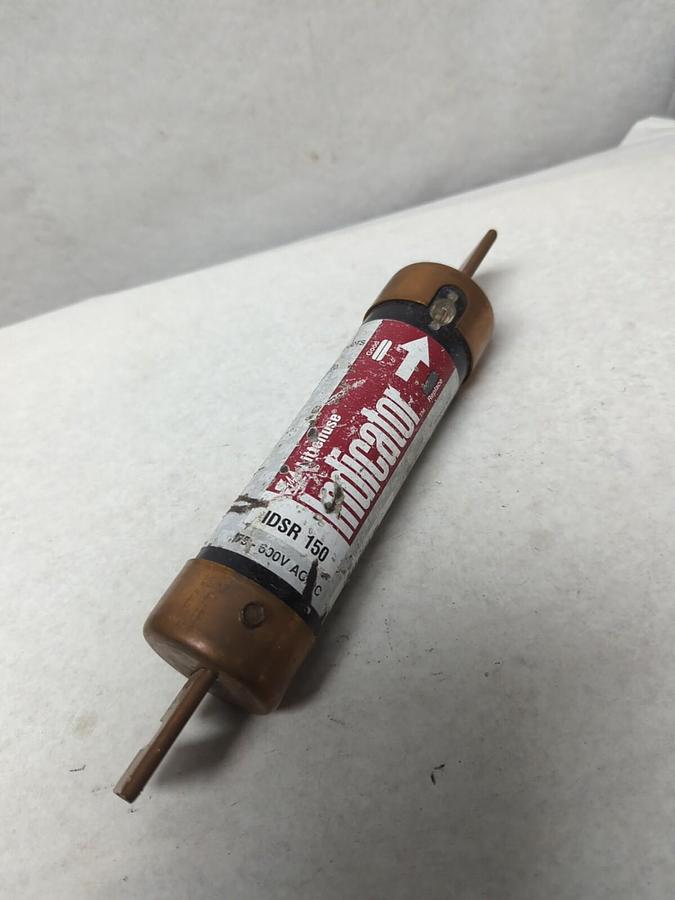 Used LITTELFUSE,IDSR 150,INDICATOR 150 AMP FUSE PRE-OWNED