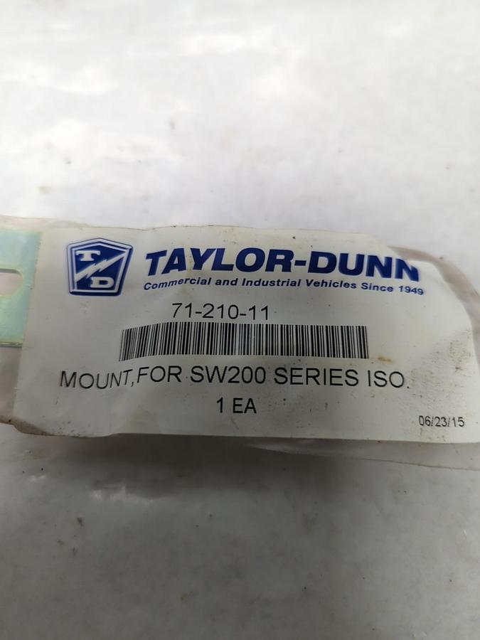 TAYLOR-DUNN,71-210-11,MOUNT FOR SW200 SERIES ISO. NOS