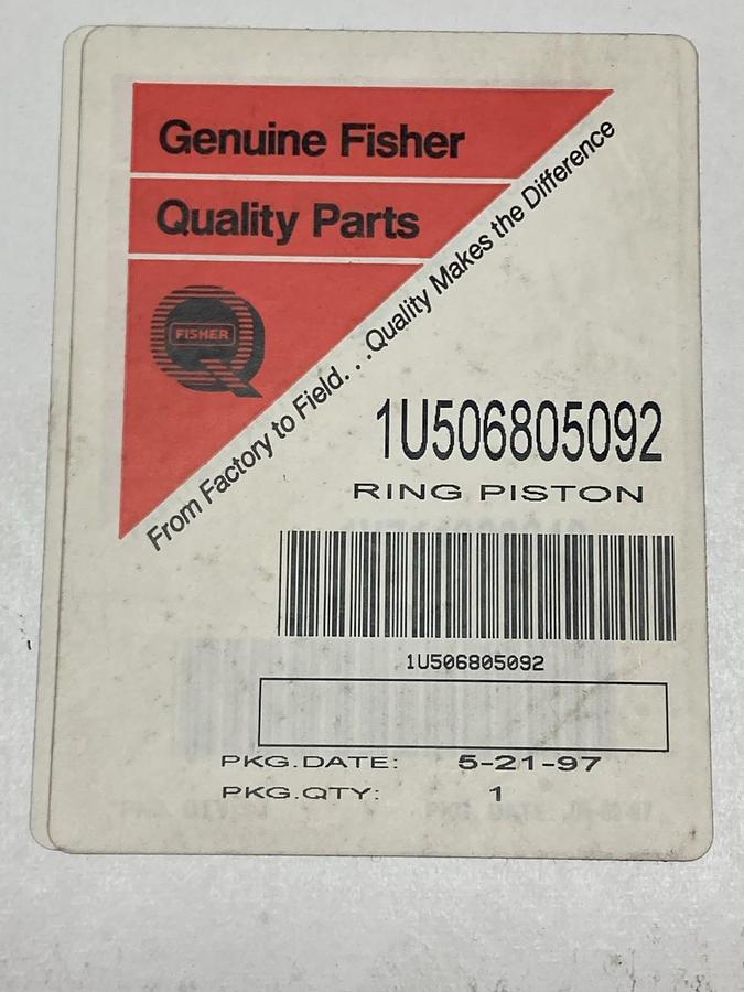 Used Fisher,1U506805092,Ring Piston