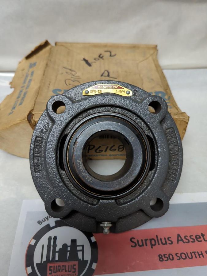 SEALMASTER,MFC-28,4-BOLT FLANGE ROUND 1-3/4 INCH BORE NOS