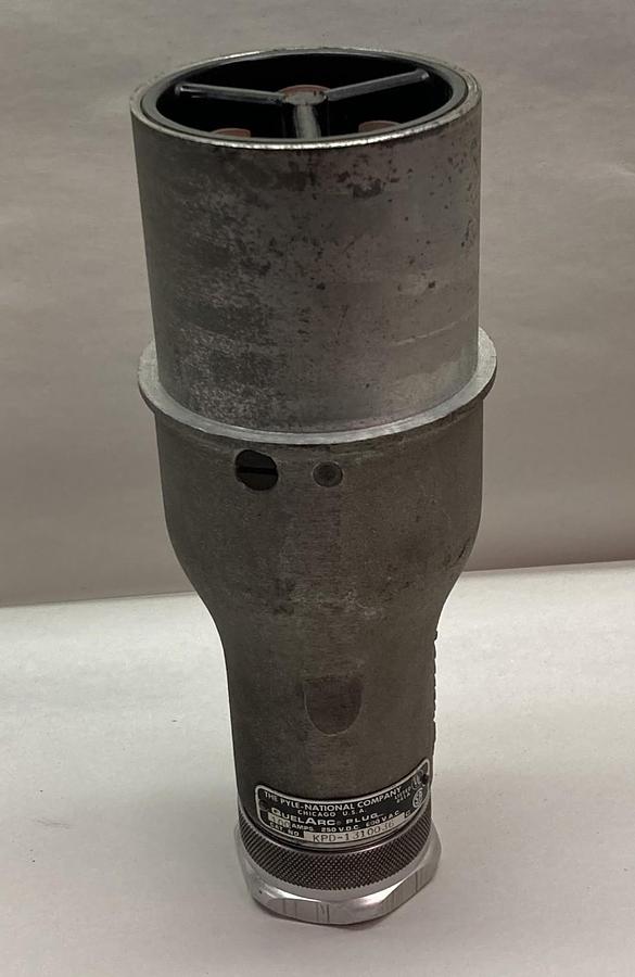 Used Pyle National,KPD-1310036,Quelar Plug 100A 250VDC 600VAC