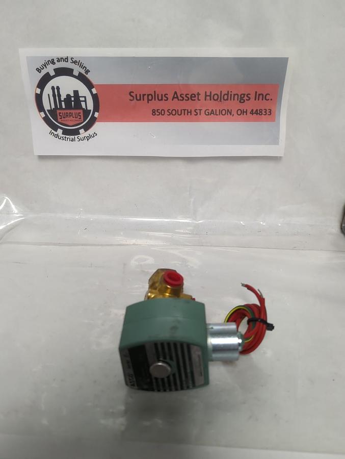 ASCO,8320G176,3-WAY 1/4 INCH SOLENOID VALVE NOS