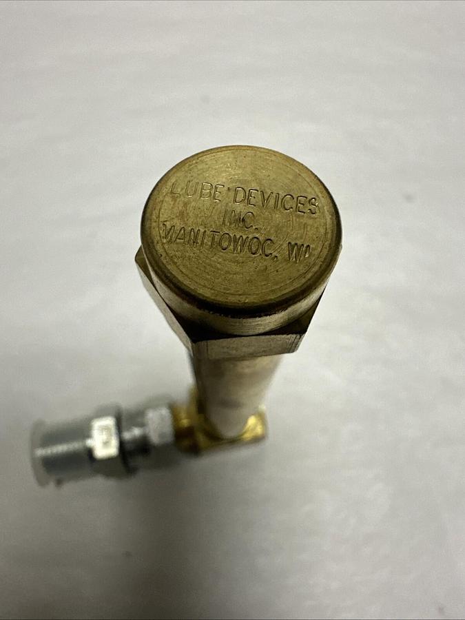 Lube Devices,4"x3/8",Oil Sight Gauge