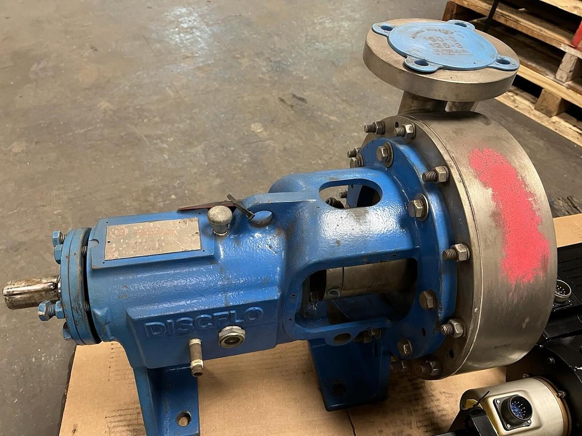 Used DISCFLO,6401,CENTRIFUGAL PUMP 3"X3"