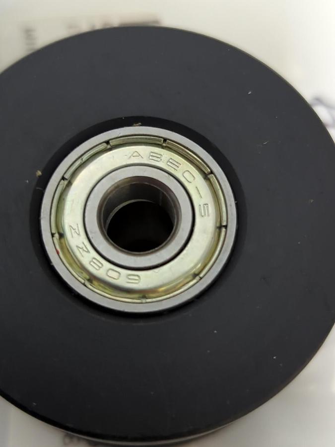 UNBRANDED,ABEC-5 608ZZ,BEARING WHEEL GUIDE/PULLEY 8MMX22MMX7MM NOS