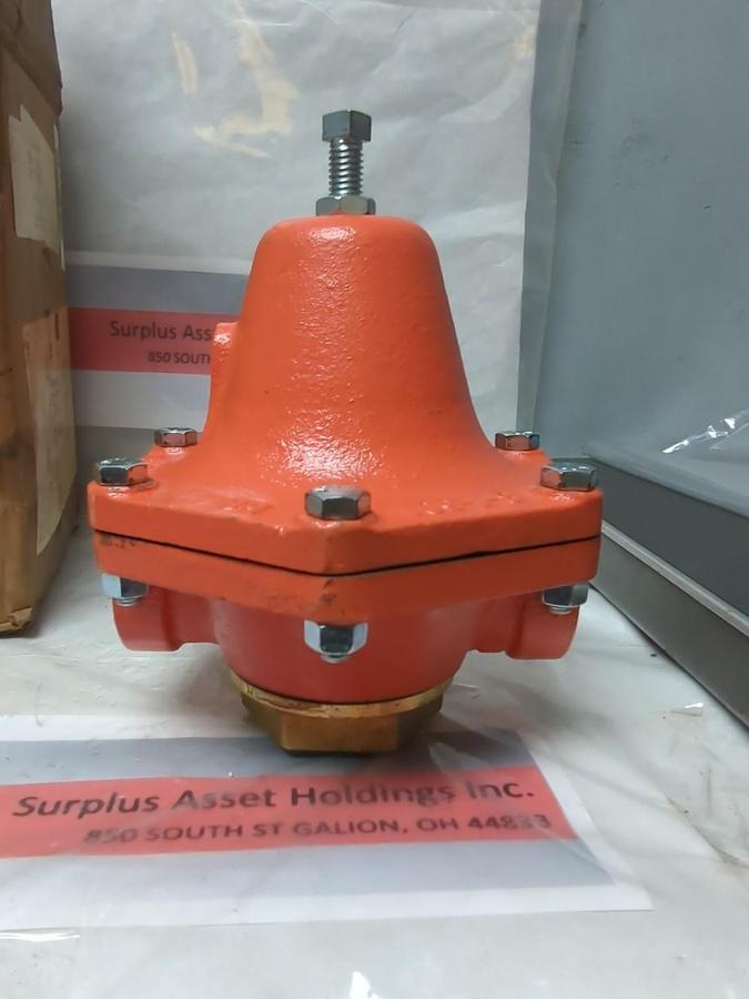 CASH VALVE,BFEWSSBBS01AD,PRESSURE REDUCING VALVE SIZE 1 SET 90 PSI NOS