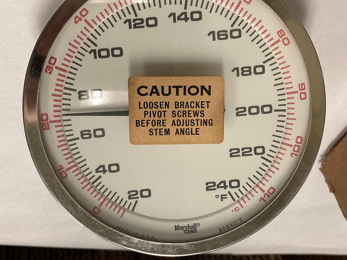 Used Marshall Town,90840-2 20-240°F,Temperature Gauge