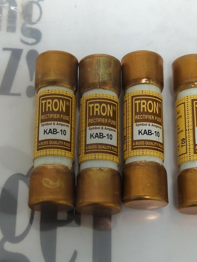 COOPER BUSSMANN,KAB10,FUSE LOT OF 5 NOS