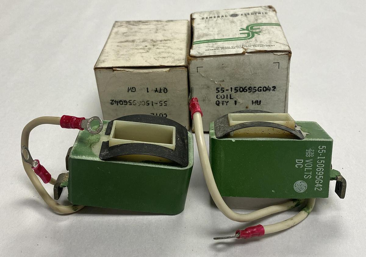 GENERAL ELECTRIC,55-150695G42,COIL 230-250VDC LOT OF 2 NOS