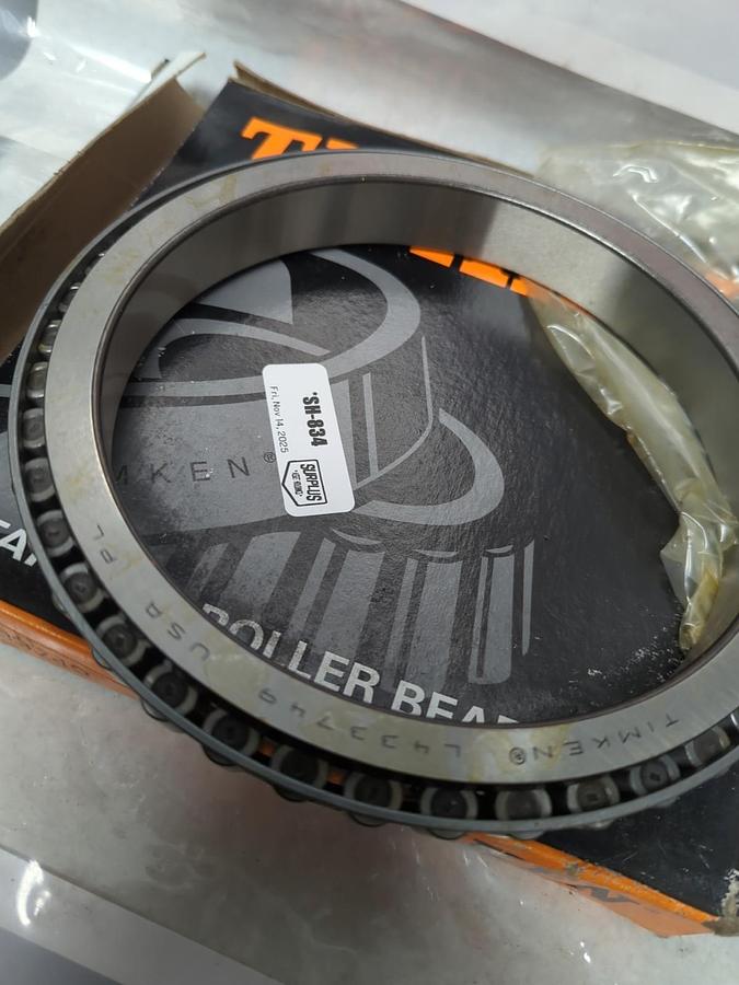 TIMKEN,L433749,ROLLER BEARING CONE NOS
