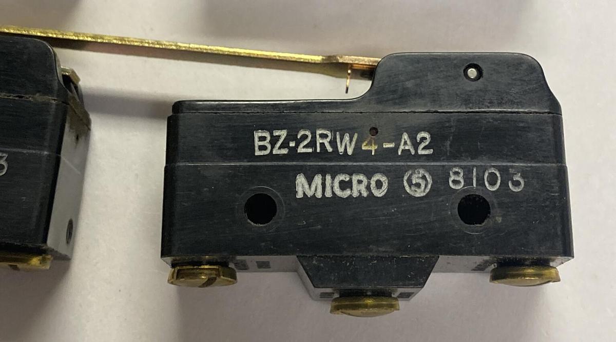 HONEYWELL MICRO SWITCH,BZ-2RW4-A2,LIMIT SWITCH LOT OF 11 NOS