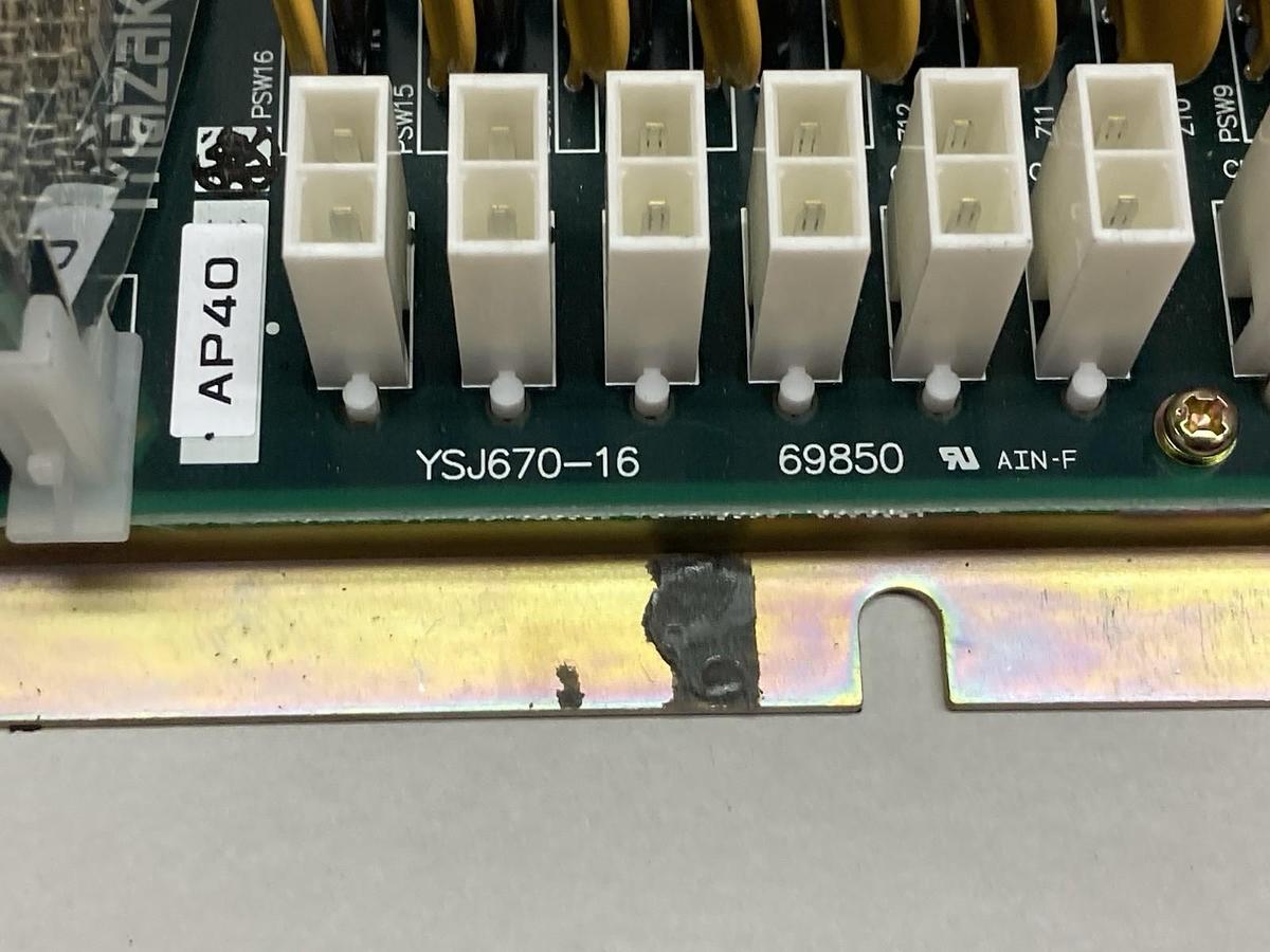 Used Mitsubishi/Mazak,Type HR371-Y,Circuit Board 0.6/1.2A 5/24VDC