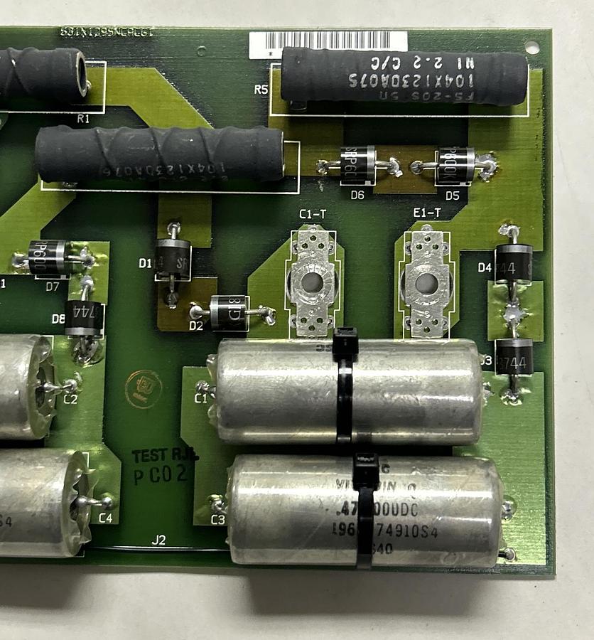 Used GENERAL ELECTRIC,531X129SNCACG1,SNUBBER BOARD