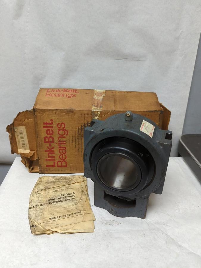 LINK-BELT,TB22435H,TAKE UP BEARING 2-3/16 INCH BORE NOS