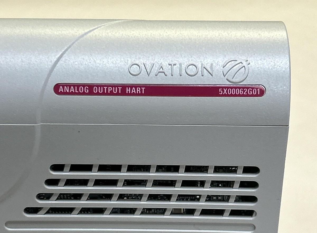 Used OVATION,5X00062G01,ANALOG OUTPUT HART MODULE REFURBISHED