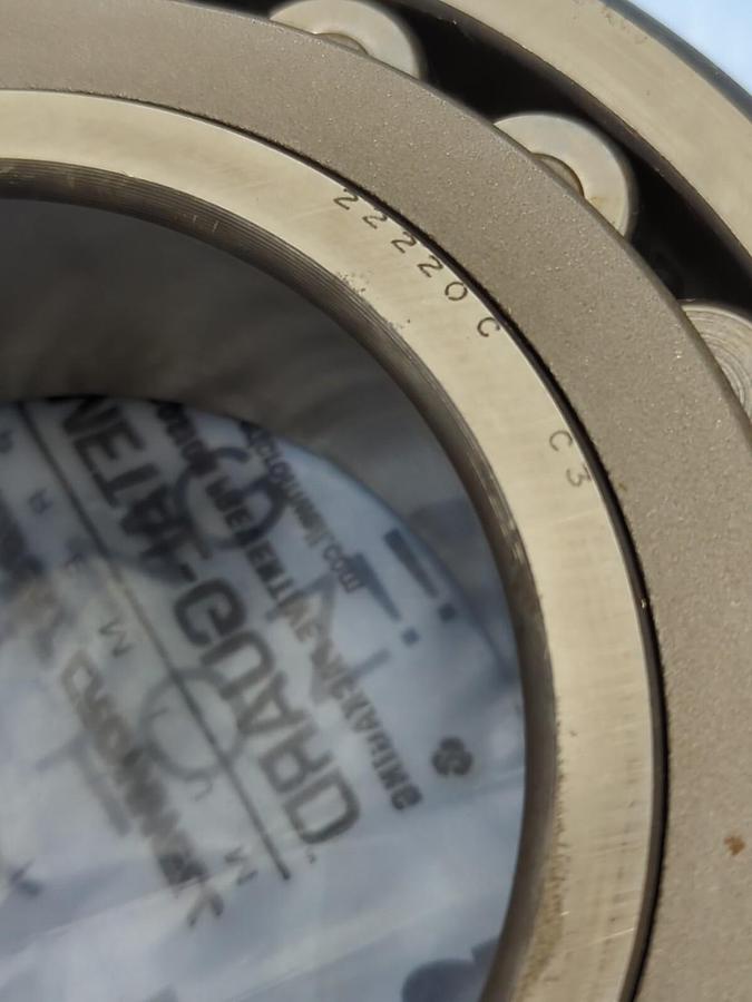 SKF,22220C/C3,SPHERICAL ROLLER BEARING MISSING BOX