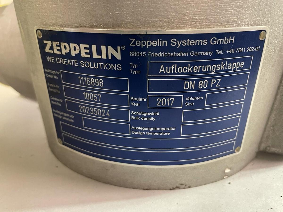 ZEPPELIN,DN-80-PZ,PNEUMATIC PRESSURE RELIEF VALVE