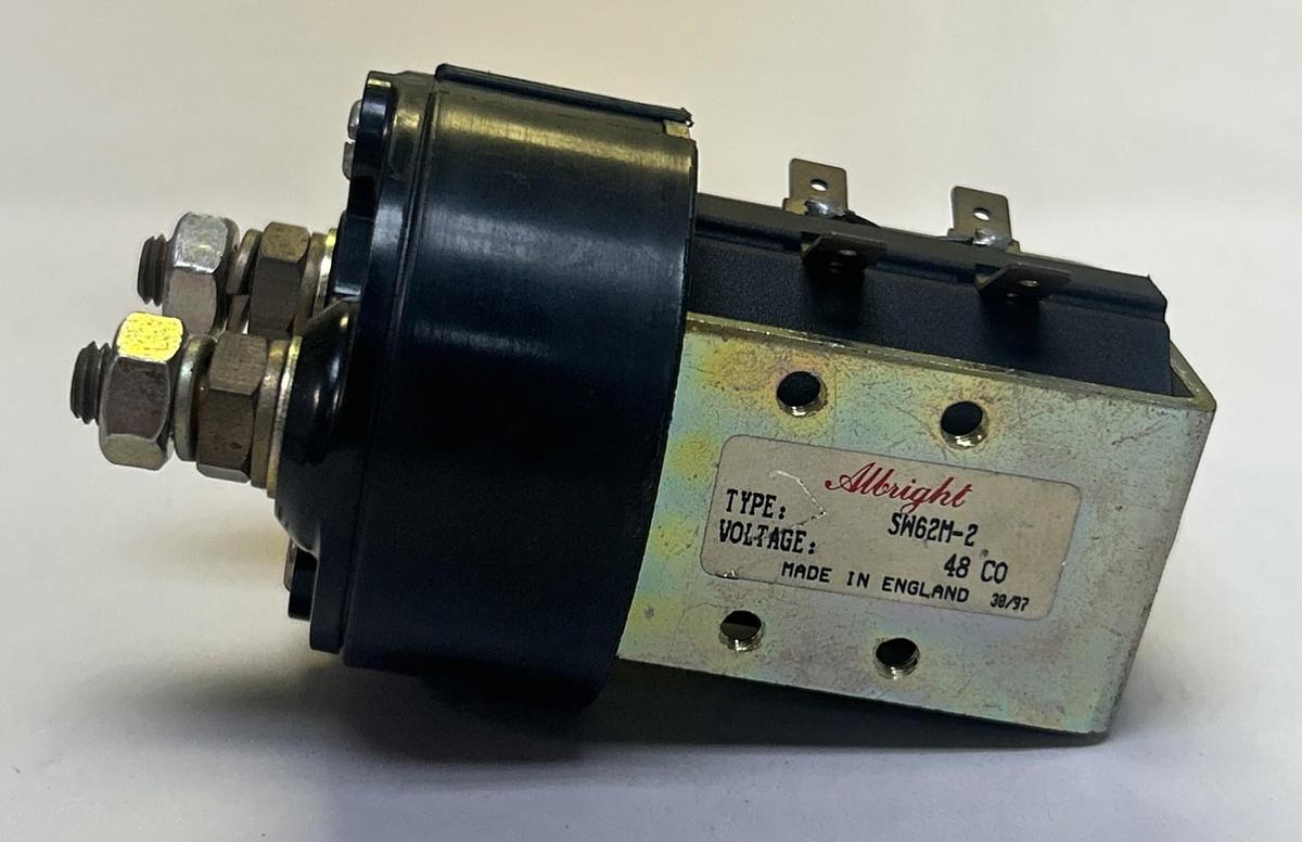Used ALBRIGHT,SW62M-2,SOLENOID COIL 48VDC