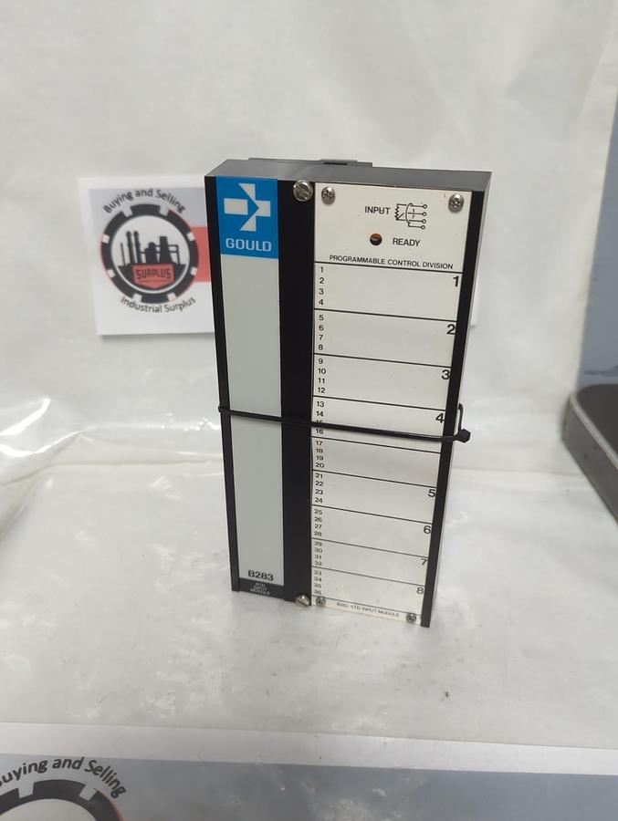 Used GOULD,B283,RTD INPUT MODULE PRE-OWNED