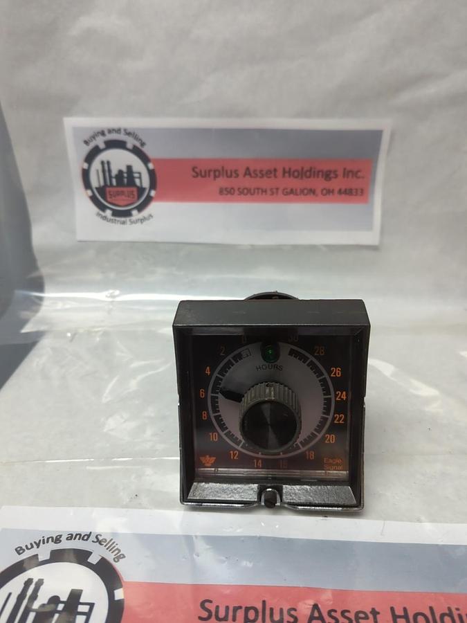 Used EAGLE SIGNAL,HP510A6,RESET TIMER 120V 10A PRE-OWNED