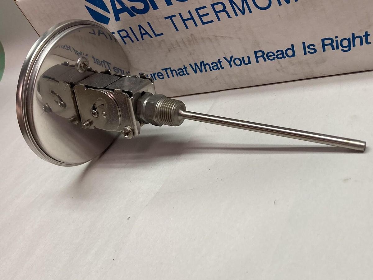 Ashcroft,7MA-15421-016,Bimetal Thermometer 1/2 NPT 50 to 550°F